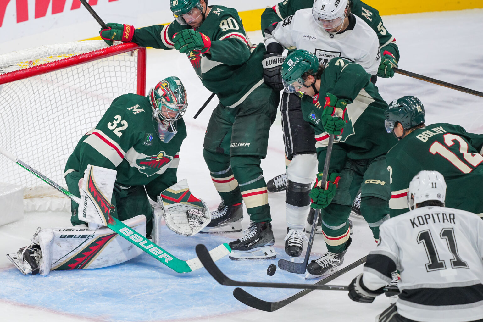 Wild’s hot streak hits a snag with 4-1 loss to Los Angeles Kings