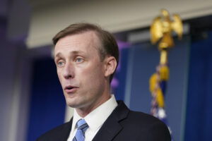 Jake Sullivan: Hillary Clinton approved his plan to create a scandal tying Trump to Putin. / AP