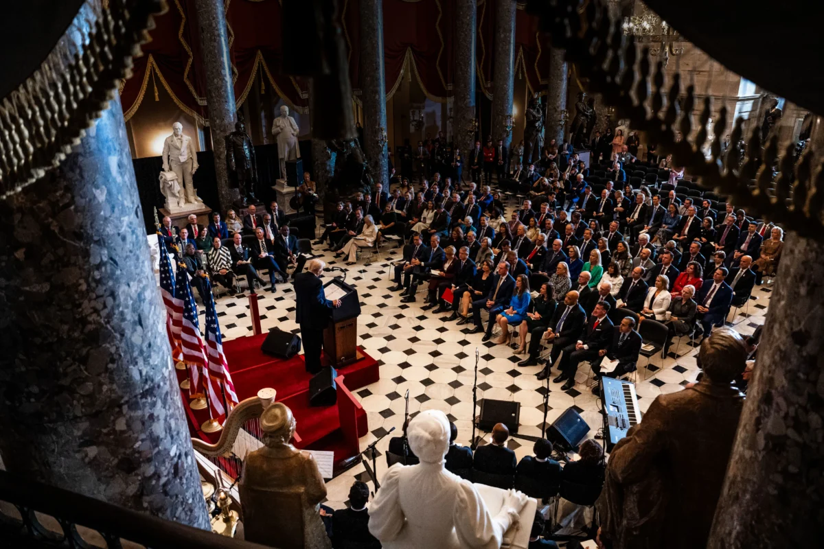 Trump signs order for task force to ‘eradicate anti-Christian bias’