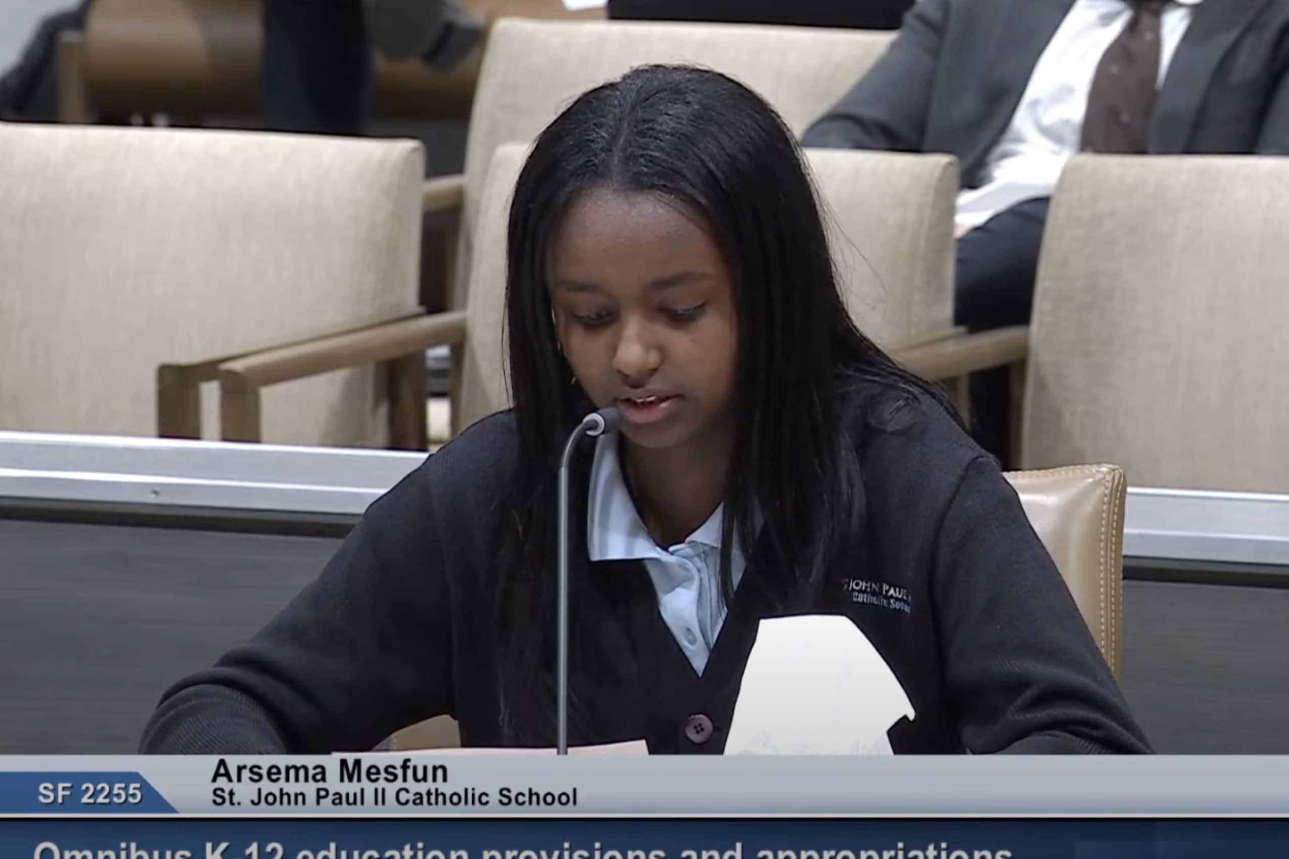 8th-grader pleads with senators to oppose Walz’s attack on private schools 8th-grader pleads with senators to oppose Walz’s attack on private schools