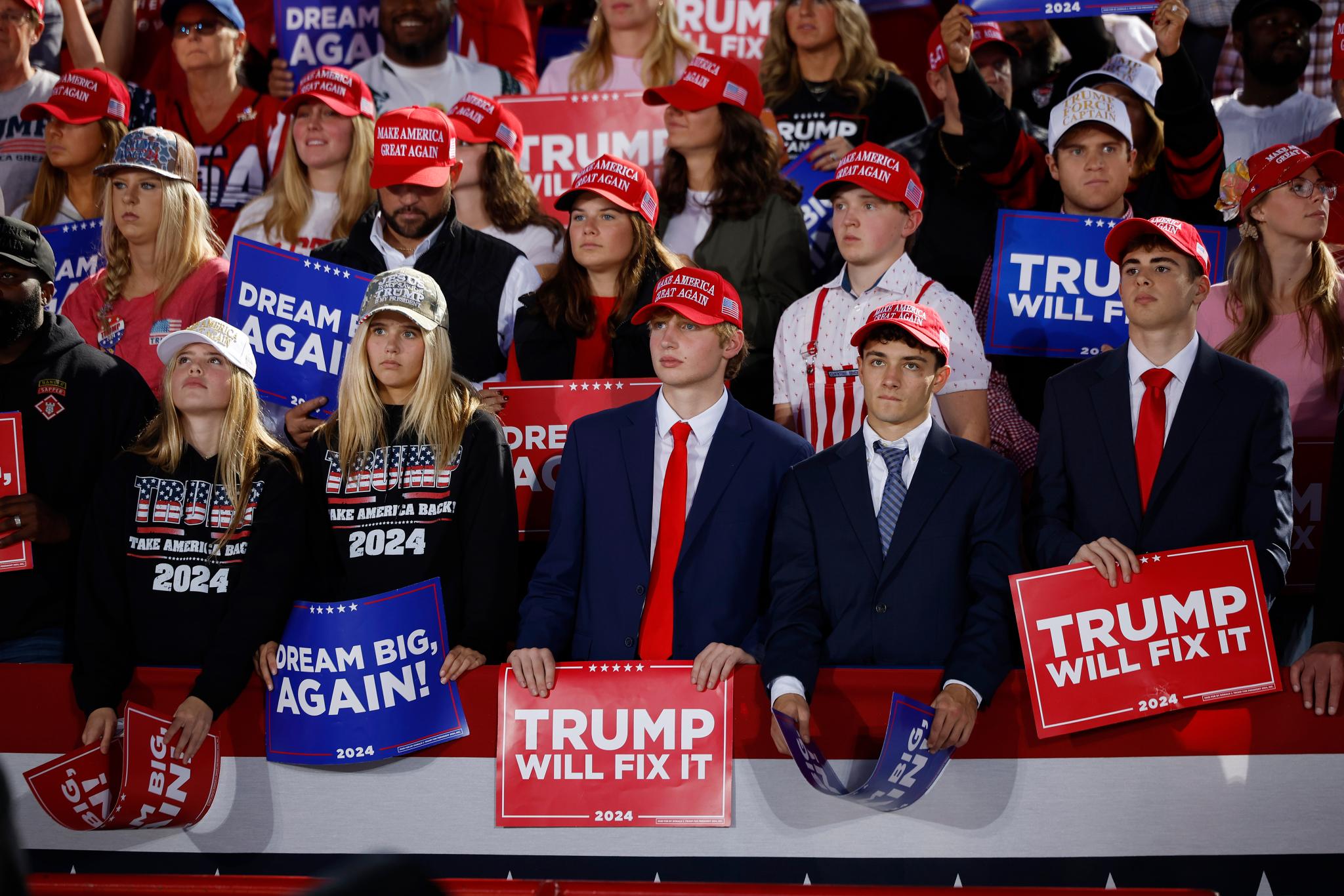 Democrat support from young Americans hits new low: Poll Democrat support from young Americans hits new low: Poll
