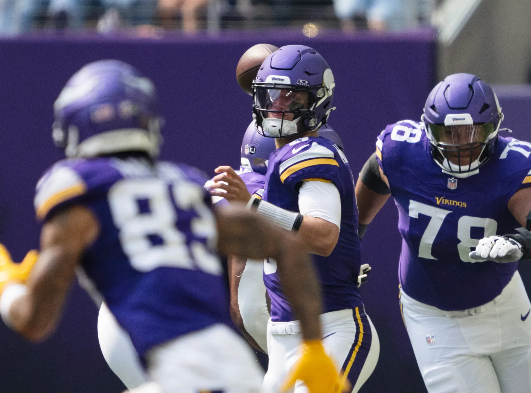 No limitations on J.J. McCarthy as Vikes begin offseason program No limitations on J.J. McCarthy as Vikes begin offseason program