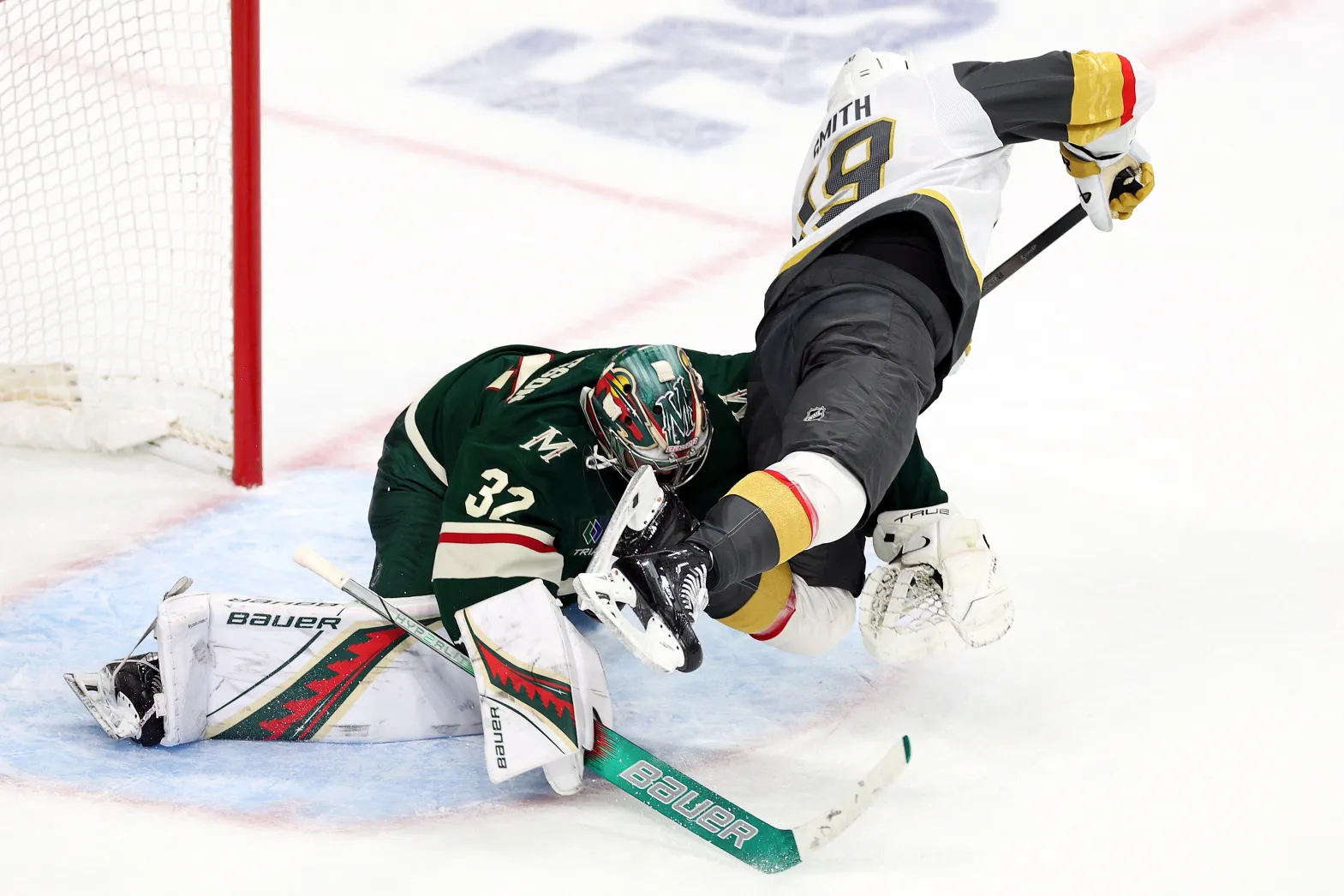 Knights beat Wild in OT Knights beat Wild in OT